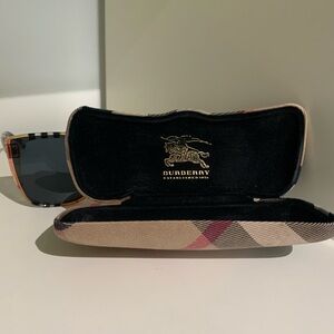 Burberry glasses case